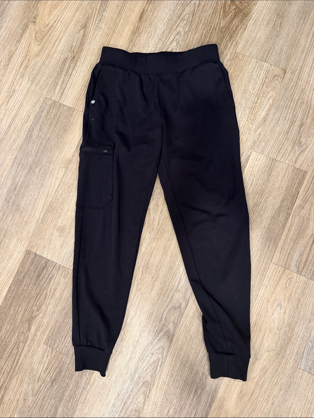 Januu Black Cargo Jogger Pants